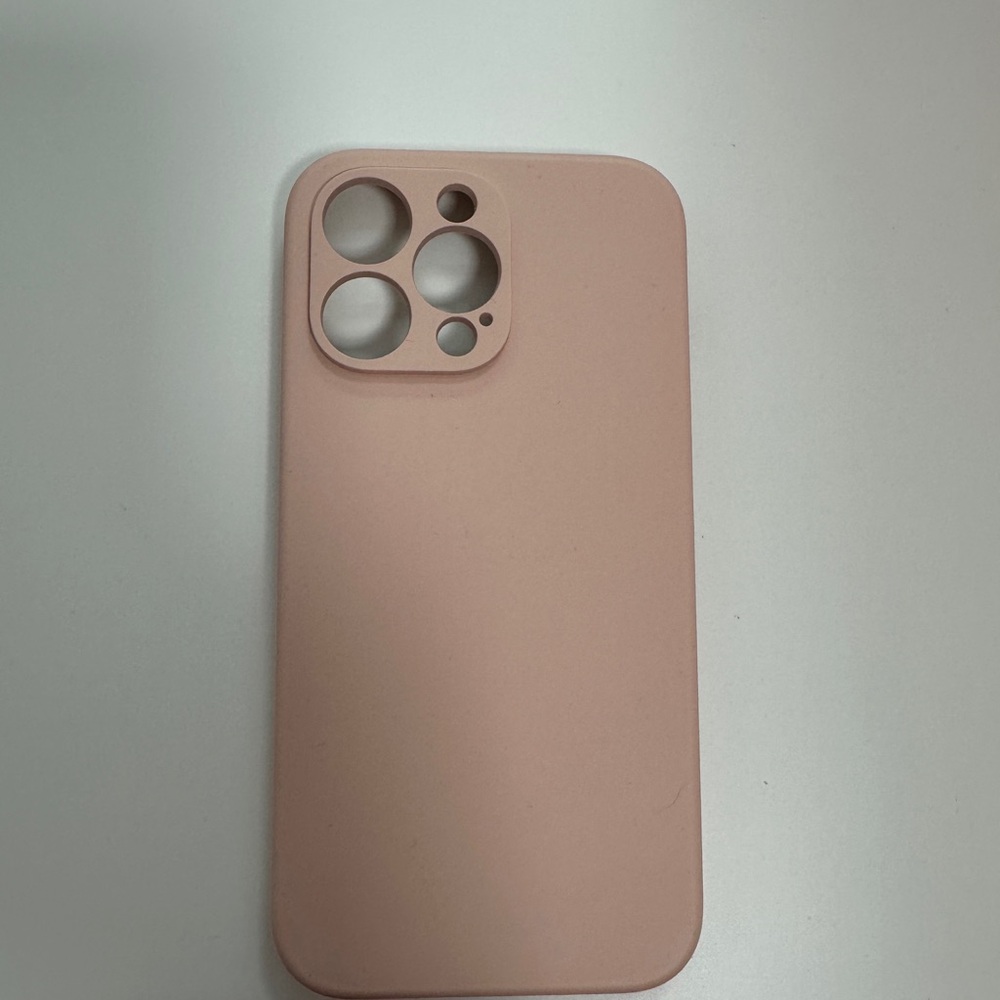 Pink Silicone Phone Case